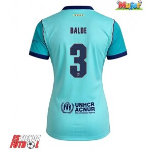 Barcelona Alejandro Balde #3 Tercera Equipación Mujer 2026-27 Manga Corta